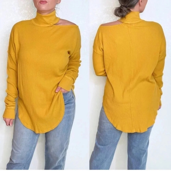 Free People Just for You Thermal Top - Picture 1 of 6